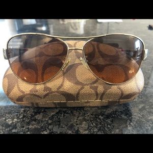Coach Aviator Sunglasses